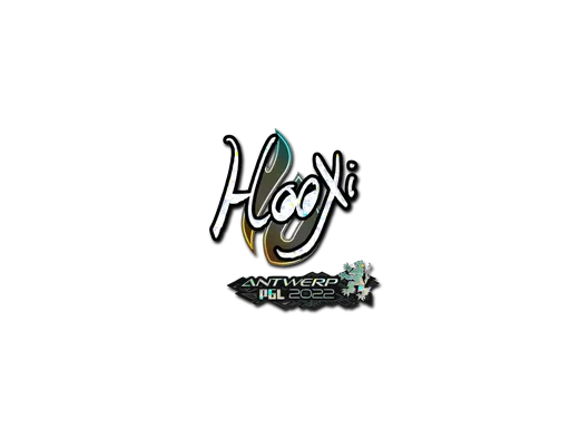 Sticker | HooXi (Glitter) | Antwerp 2022
