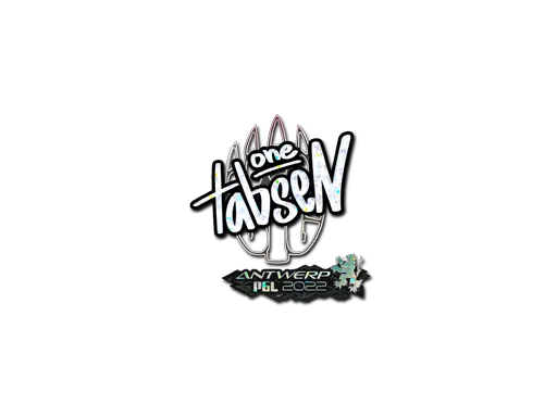 Sticker | tabseN (Glitter) | Antwerp 2022