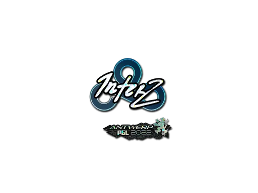Sticker | interz (Glitter) | Antwerp 2022