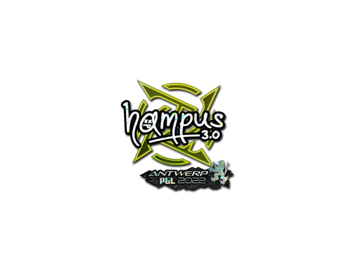 Sticker | hampus (Glitter) | Antwerp 2022