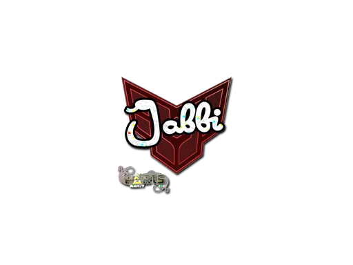 Sticker | jabbi (Glitter) | Paris 2023