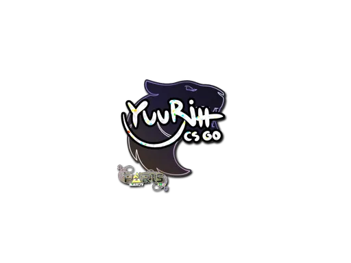 Sticker | yuurih (Glitter) | Paris 2023