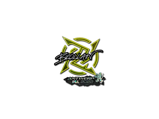 Sticker | Brollan (Glitter) | Antwerp 2022
