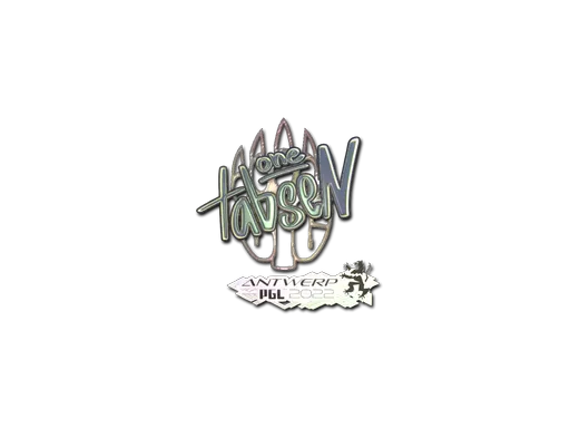 Sticker | tabseN (Holo) | Antwerp 2022