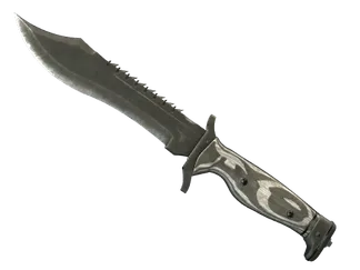 ★ StatTrak™ Bowie Knife | Black Laminate (Battle-Scarred)