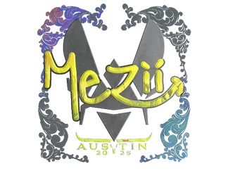 Sticker | mezii (Holo) | Austin 2025