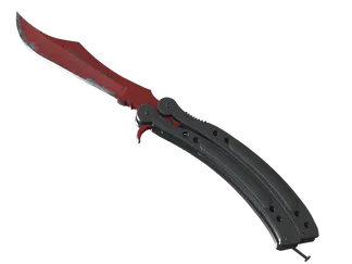 ★ Butterfly Knife | Crimson Web (Field-Tested)