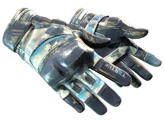 ★ Moto Gloves | Cool Mint (Battle-Scarred)
