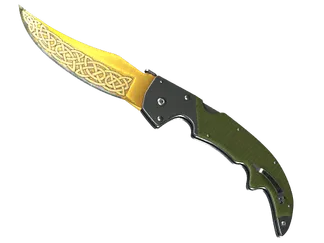 ★ Falchion Knife | Lore (Well-Worn)